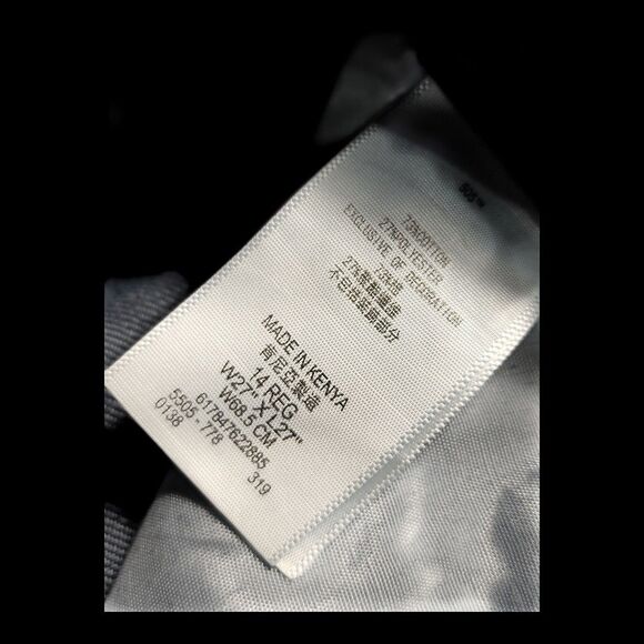 Levi's 505 Regular Fit Size 14 Regular W27 L27 Bootcut Medium Wash Streetware - Picture 8 of 11